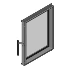 Dveře topeniště KV DYNAMIC B 2G 44. 55. 01 (B)  